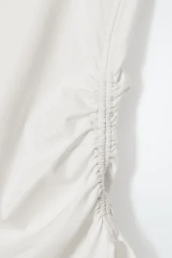Clearance COS ZEBRANY TOP BEZ RĘKAWÓW Z LUŹNYM DEKOLTEM