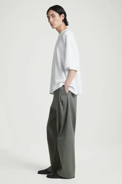 Best COS BARDZO SZEROKI BAWEŁNIANY T-SHIRT – OVERSIZED FIT White