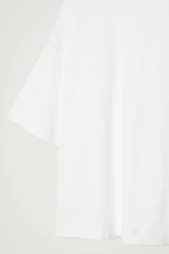 Best COS BARDZO SZEROKI BAWEŁNIANY T-SHIRT – OVERSIZED FIT White