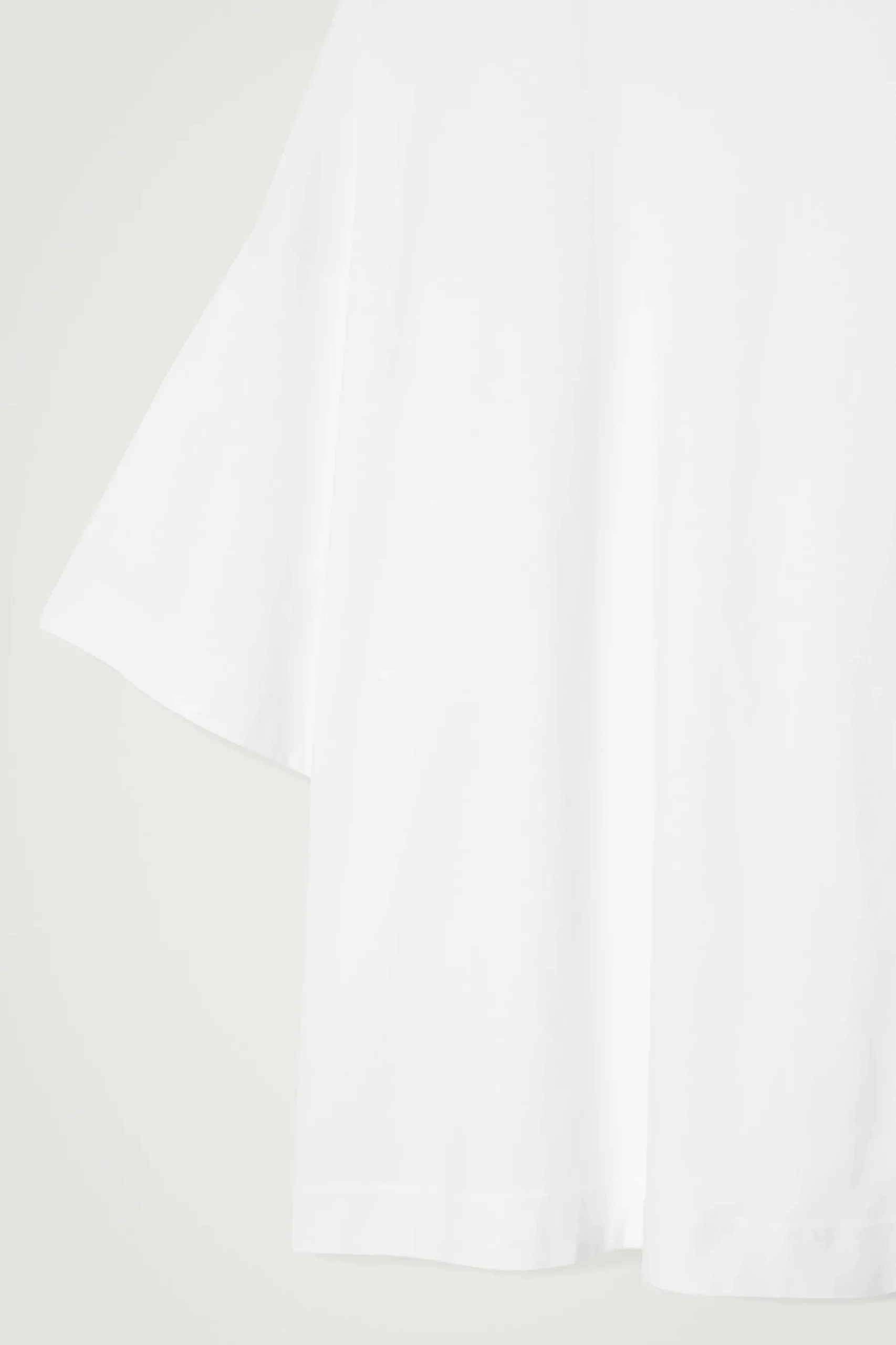 Best COS BARDZO SZEROKI BAWEŁNIANY T-SHIRT – OVERSIZED FIT White