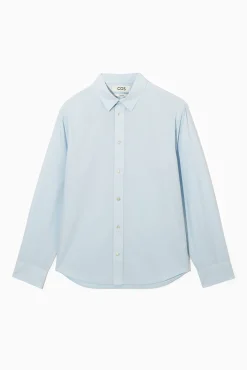 Best COS BAWEŁNIANA KOSZULA – RELAXED FIT Jasnoniebieski