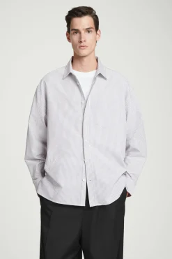 Discount COS BAWEŁNIANA KOSZULA OXFORD O KROJU OVERSIZE