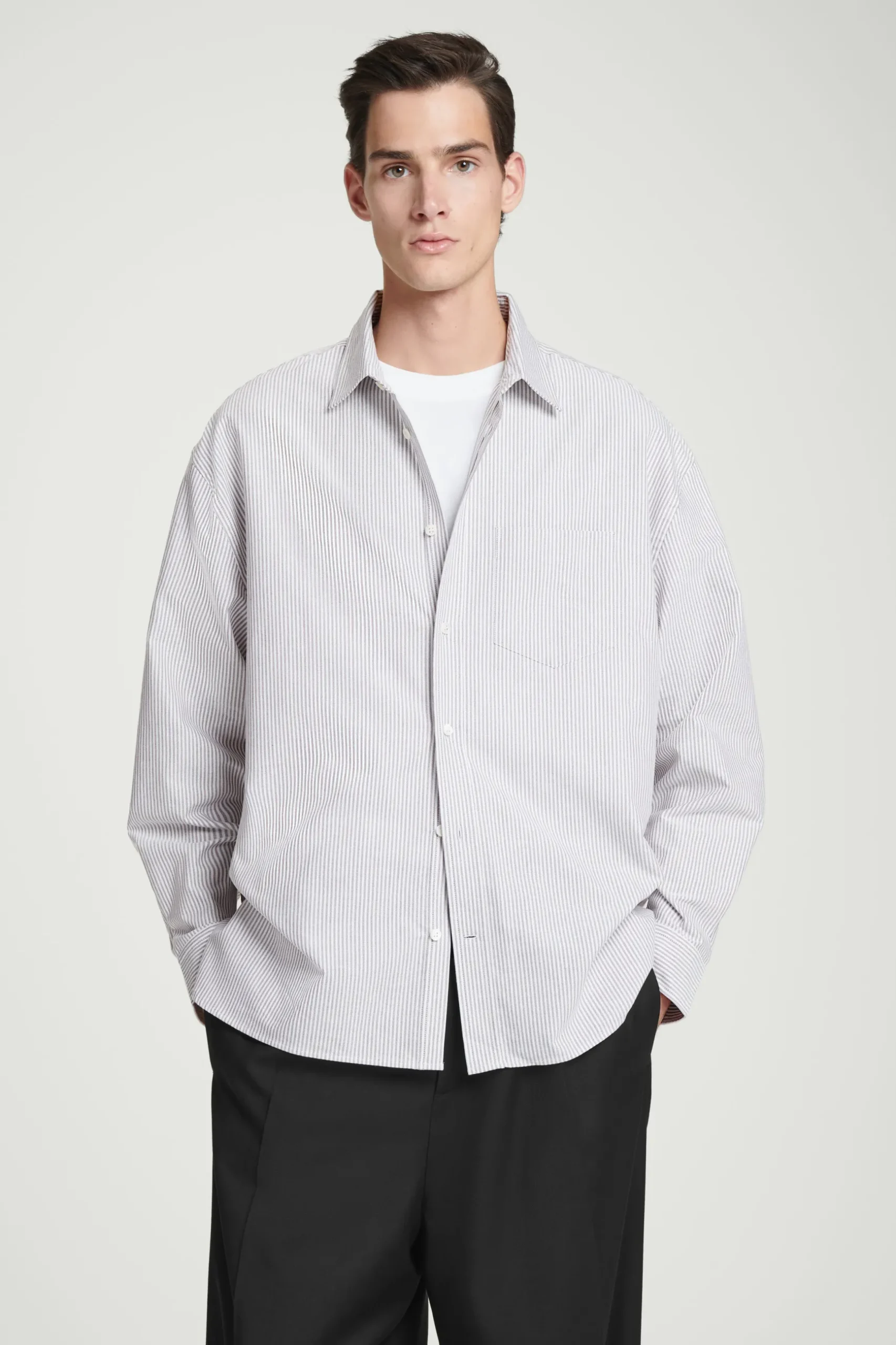 Discount COS BAWEŁNIANA KOSZULA OXFORD O KROJU OVERSIZE