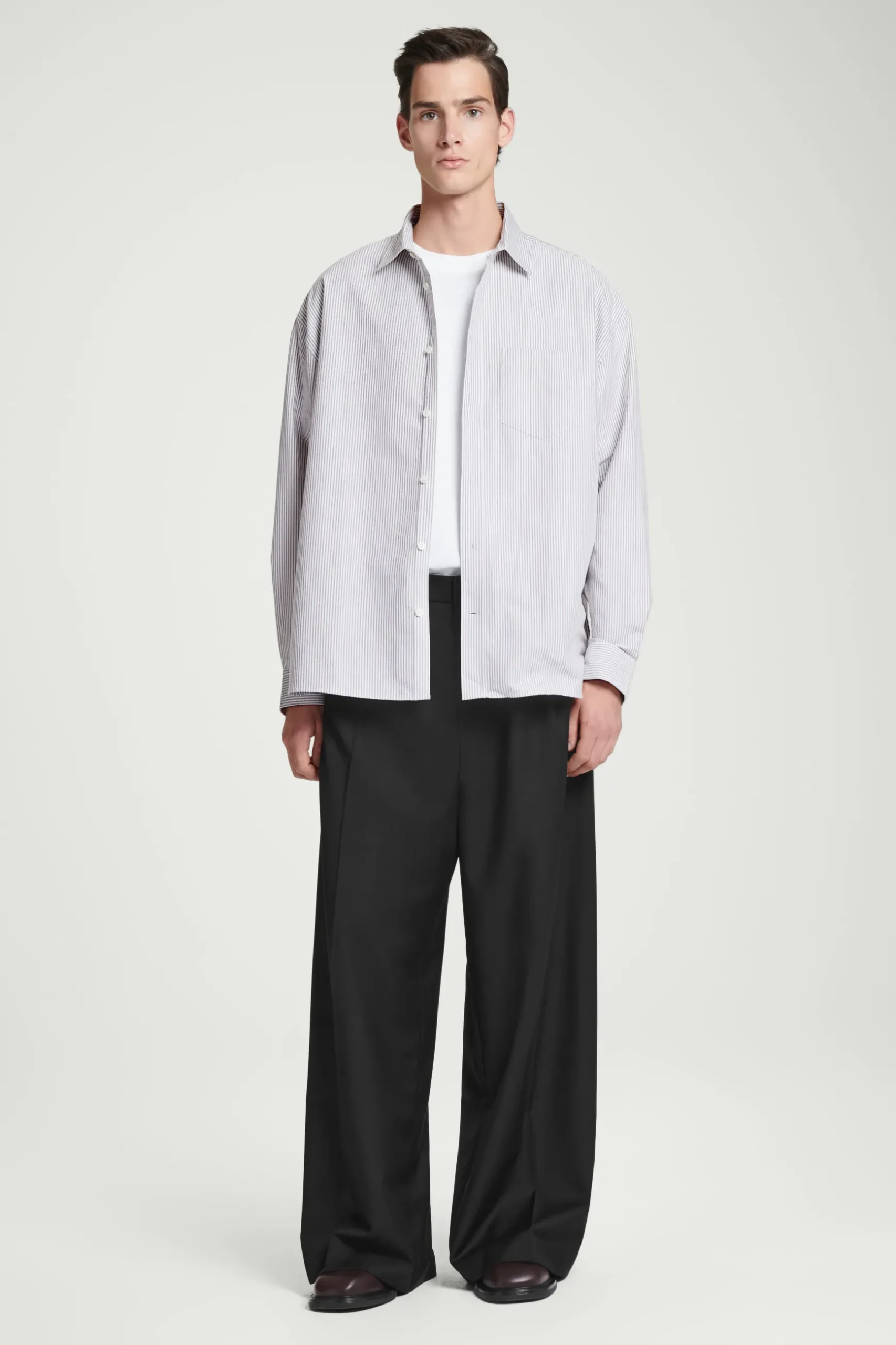 Discount COS BAWEŁNIANA KOSZULA OXFORD O KROJU OVERSIZE