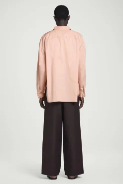 Clearance COS BAWEŁNIANA KOSZULA OXFORD O KROJU OVERSIZE Pomarańczowy