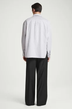 Discount COS BAWEŁNIANA KOSZULA OXFORD O KROJU OVERSIZE