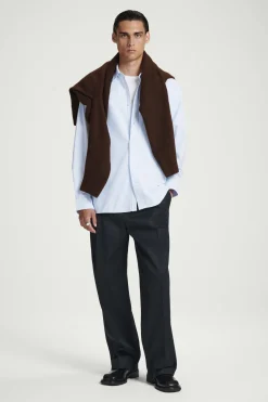 New COS BAWEŁNIANA KOSZULA OXFORD O KROJU OVERSIZE