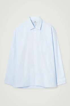 New COS BAWEŁNIANA KOSZULA OXFORD O KROJU OVERSIZE