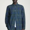 Clearance COS BAWEŁNIANA KOSZULA W KRATĘ – RELAXED FIT