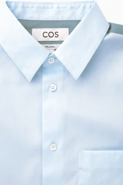 Sale COS BAWEŁNIANA PANELOWA KOSZULA – RELAXED FIT