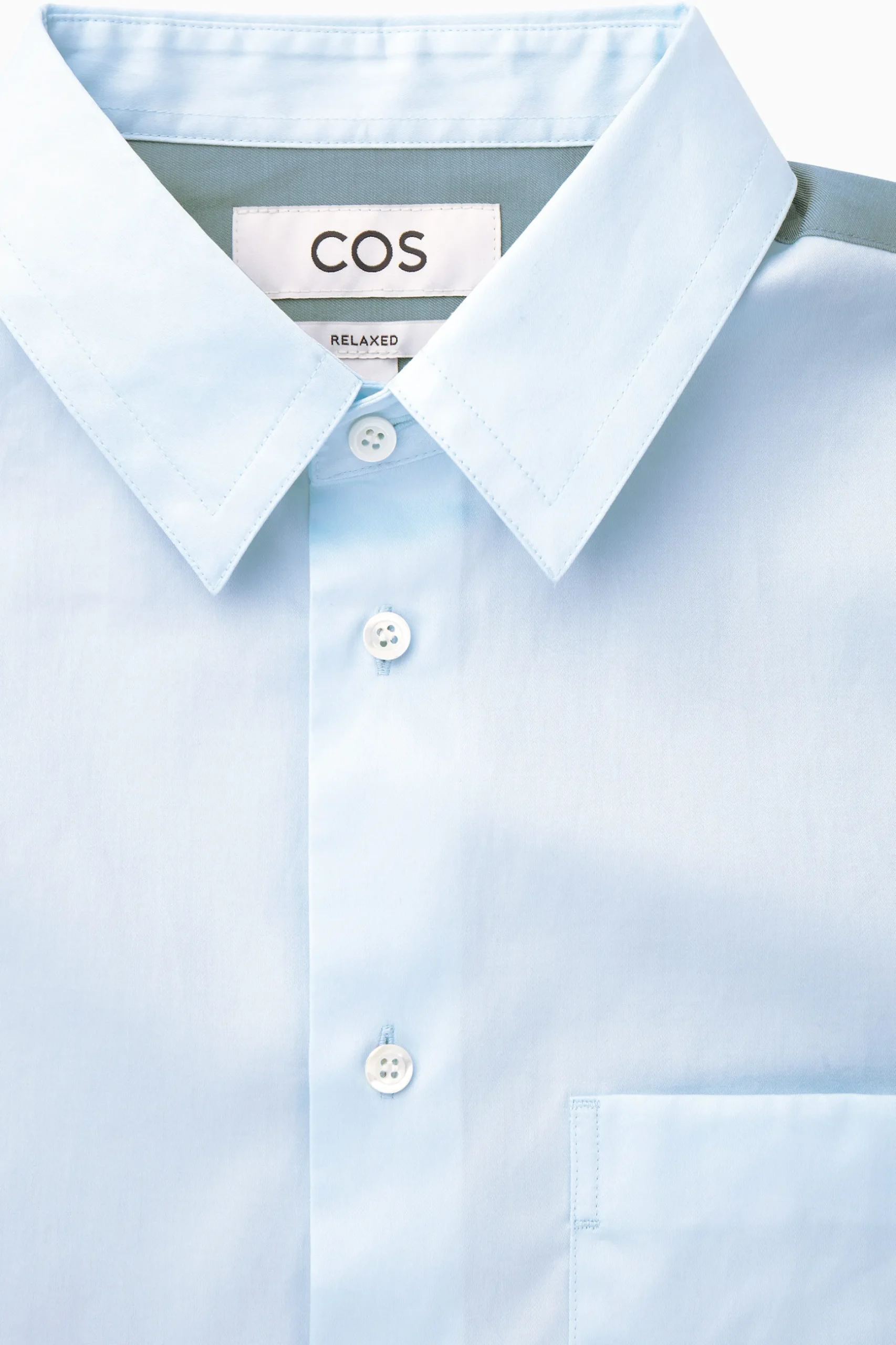 Sale COS BAWEŁNIANA PANELOWA KOSZULA – RELAXED FIT