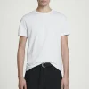 Online COS BAWEŁNIANY T-SHIRT – REGULAR FIT Biały