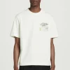 Fashion COS BAWEŁNIANY T-SHIRT O LUŹNYM KROJU