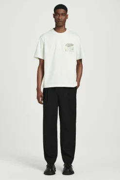 Fashion COS BAWEŁNIANY T-SHIRT O LUŹNYM KROJU