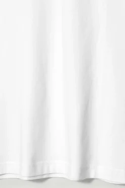 Best COS BAWEŁNIANY T-SHIRT OVERSIZE Biały