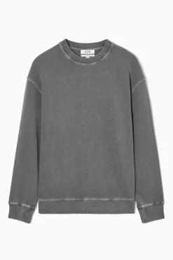 Clearance COS BLUZA RELAXED FIT Spranaczerń