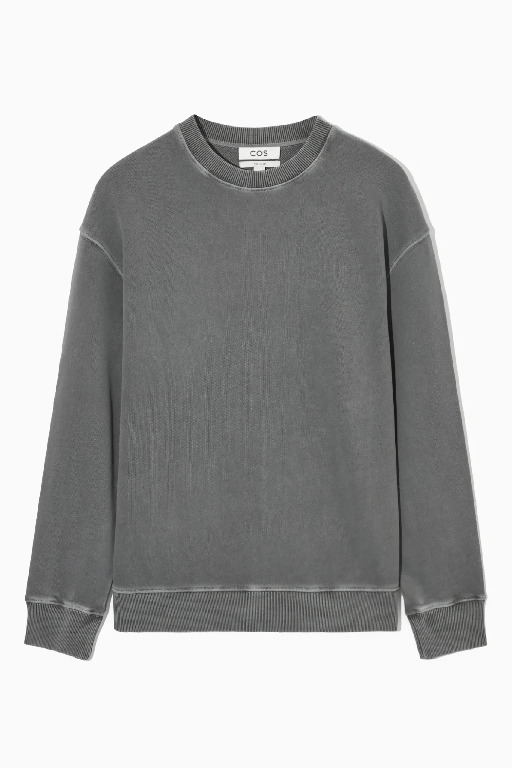 Clearance COS BLUZA RELAXED FIT Spranaczerń