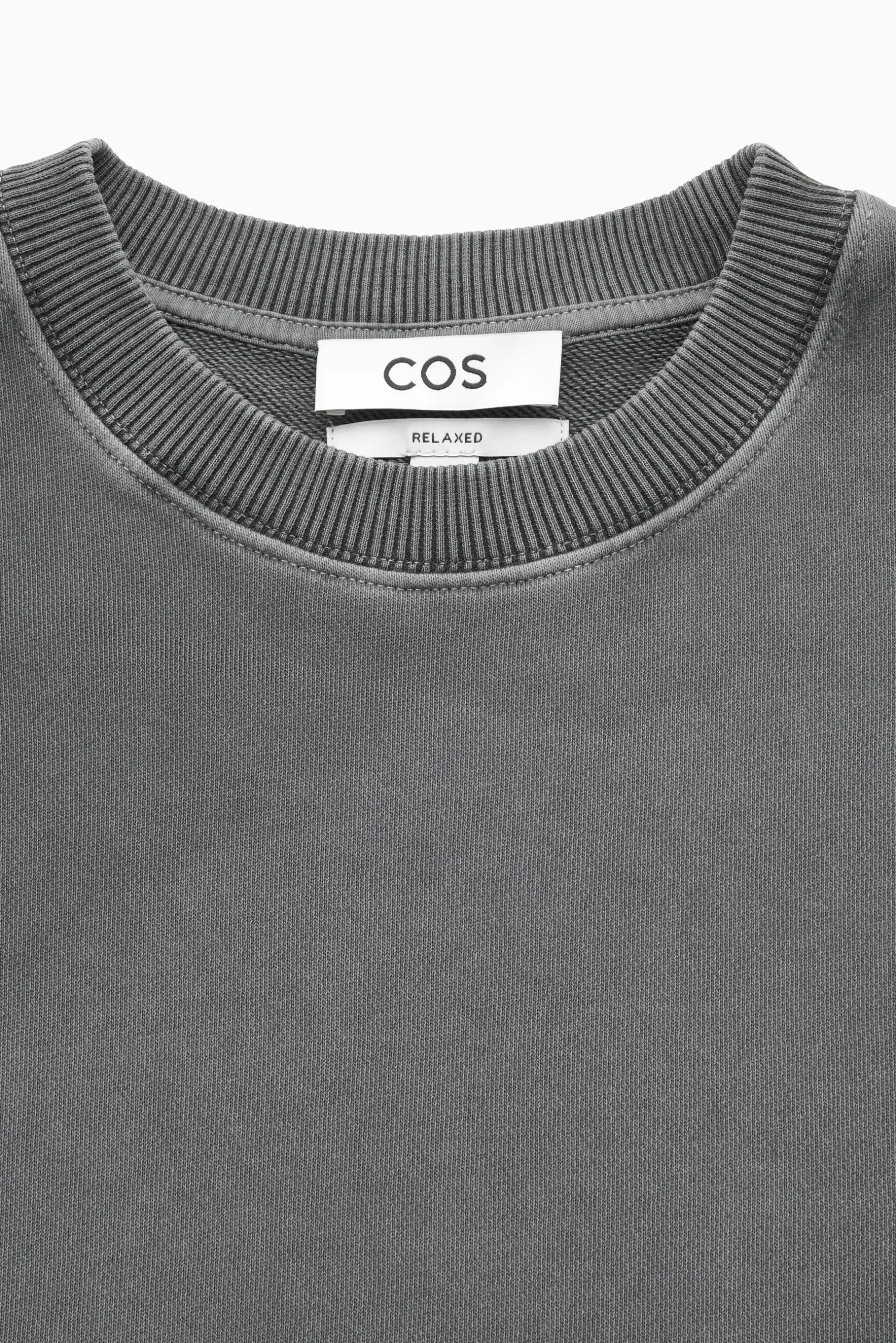 Clearance COS BLUZA RELAXED FIT Spranaczerń