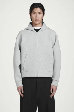 Discount COS BLUZA Z PIANKI NEOPRENOWEJ – OVERSIZED FIT Szary