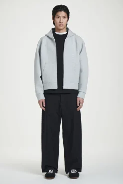 Discount COS BLUZA Z PIANKI NEOPRENOWEJ – OVERSIZED FIT Szary