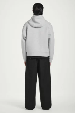Discount COS BLUZA Z PIANKI NEOPRENOWEJ – OVERSIZED FIT Szary