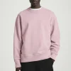 Best COS BLUZA ZE SPRANEJ BAWEŁNY – RELAXED FIT Różowy