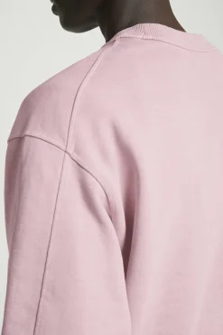 Best COS BLUZA ZE SPRANEJ BAWEŁNY – RELAXED FIT Różowy