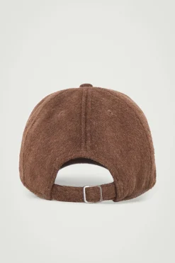 New COS CZAPKA Z DASZKIEM Z MIESZANKI ZAWIERAJĄCEJ WEŁNĘ Ochra