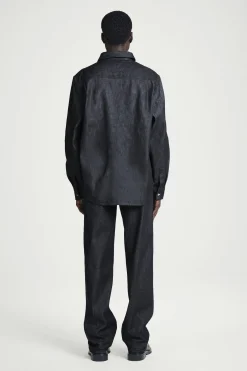 Clearance COS DŻINSOWA KOSZULA – RELAXED FIT Surowyindygo