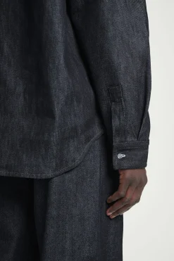 Clearance COS DŻINSOWA KOSZULA – RELAXED FIT Surowyindygo