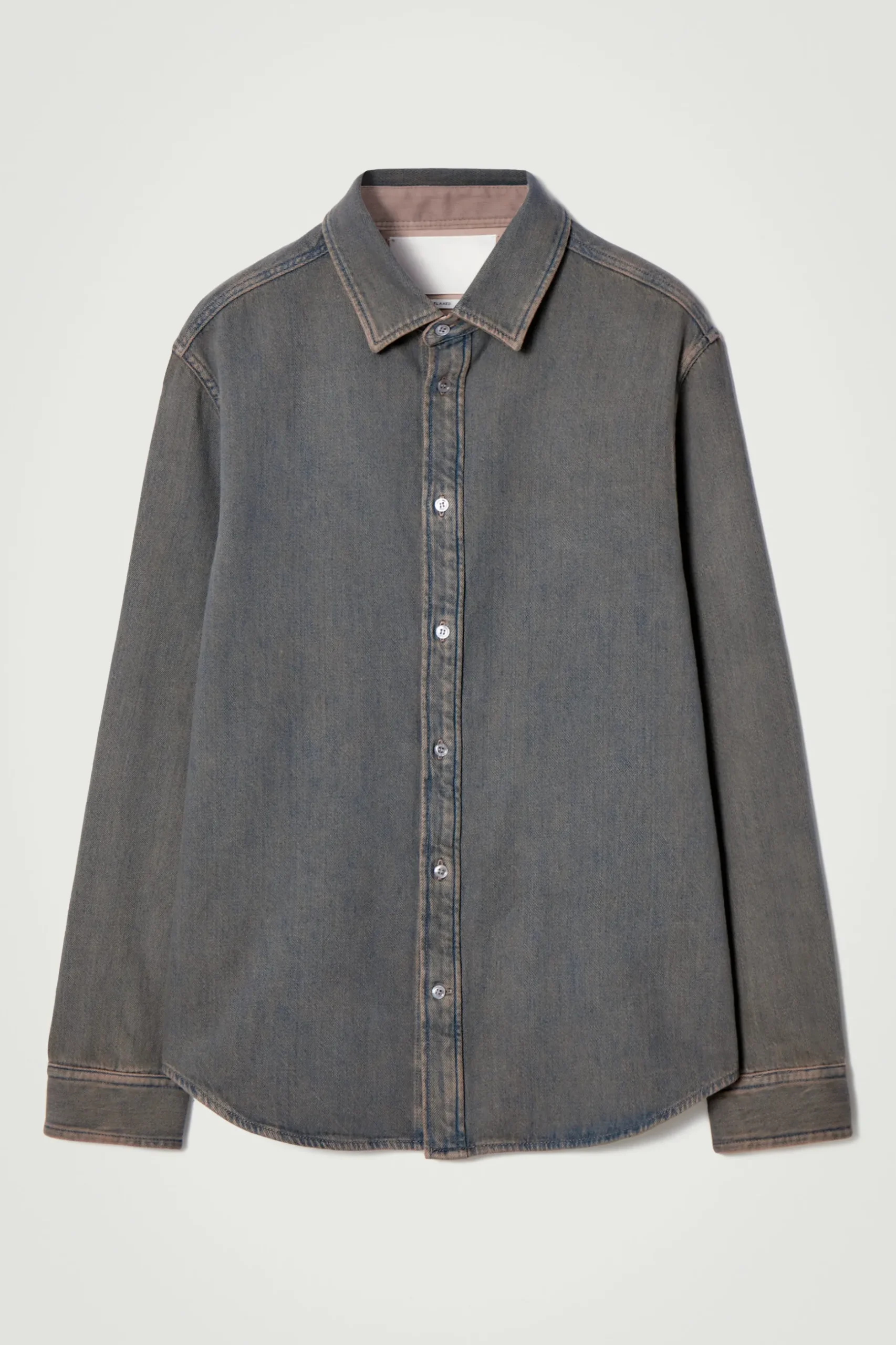Sale COS DŻINSOWA KOSZULA – RELAXED FIT Spranymorelowy