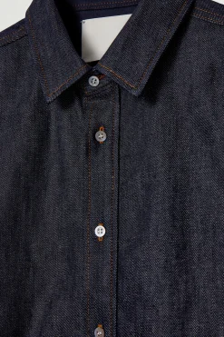 Clearance COS DŻINSOWA KOSZULA – RELAXED FIT Surowyindygo