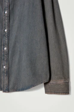 Sale COS DŻINSOWA KOSZULA – RELAXED FIT Spranymorelowy