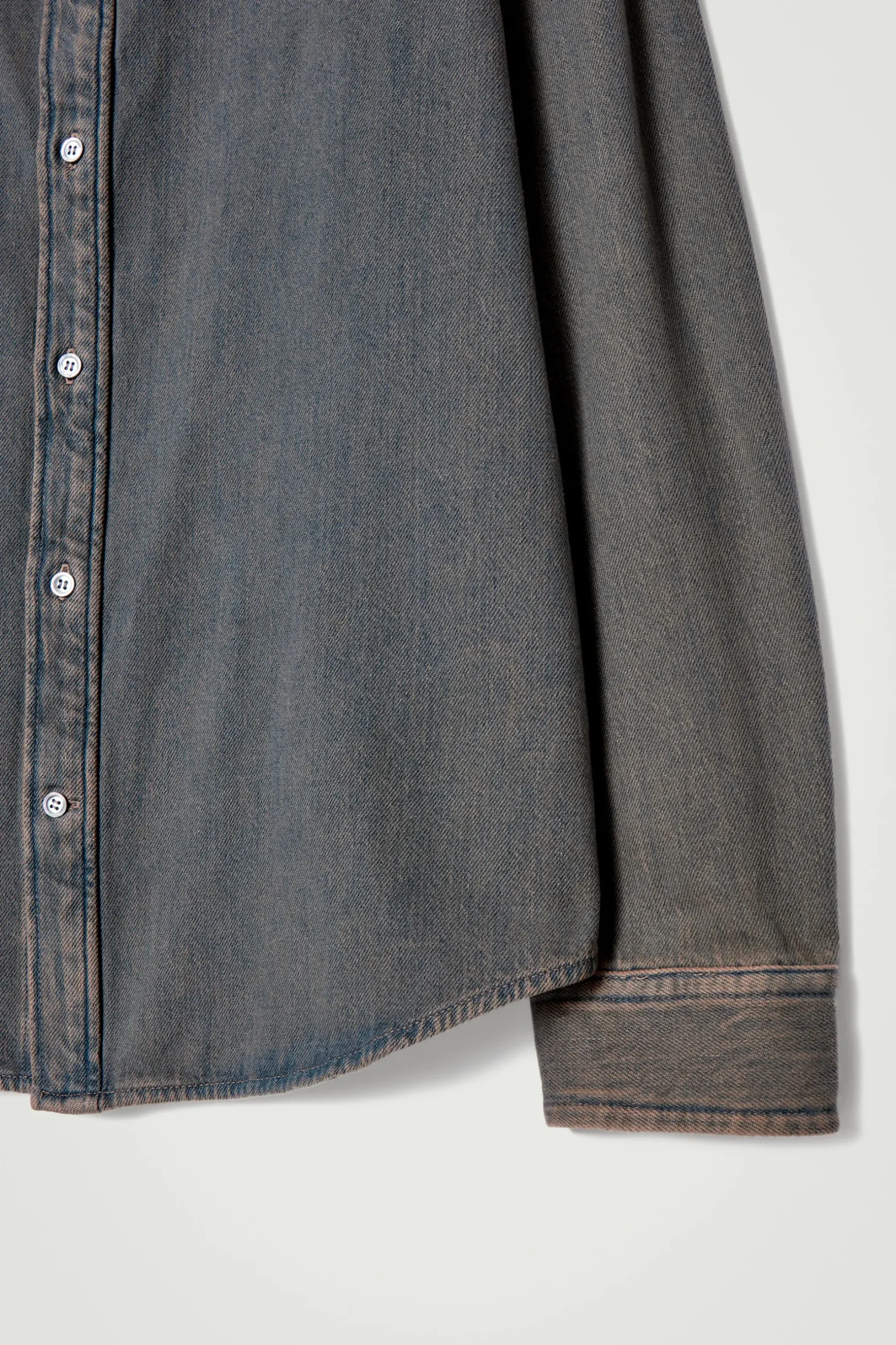 Sale COS DŻINSOWA KOSZULA – RELAXED FIT Spranymorelowy