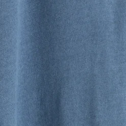 Best COS DZIANINOWA KOSZULKA POLO Z LNU I BAWEŁNY Niebieski