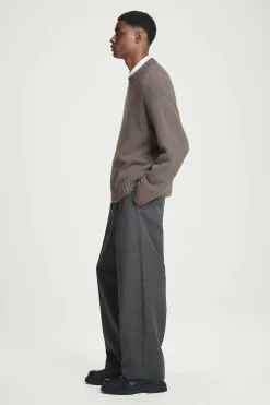 Sale COS GRUBY SWETER Z CZYSTEGO KASZMIRU Beżowy