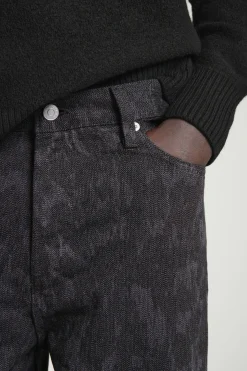 Fashion COS JEANSY „RIDER” Z SZEROKIMI NOGAWKAMI Czarny