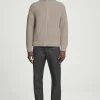 New COS JEANSY „SIGNATURE” Z PROSTYMI NOGAWKAMI Powlekanyczarny