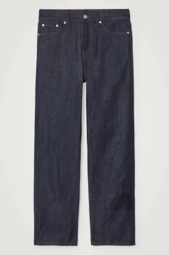 Discount COS JEANSY „SIGNATURE” Z PROSTYMI NOGAWKAMI Surowyindygo
