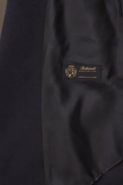 Discount COS JEDNORZĘDOWA MARYNARKA Z DŻERSEJU RELAXED FIT Granatowy