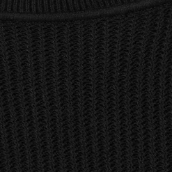 Hot COS KAMIZELKA Z TEKSTURALNEJ BAWEŁNY – RELAXED FIT Czarny