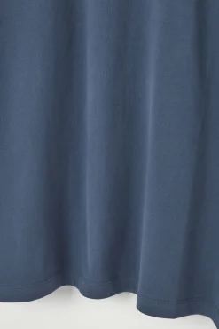 Best COS KLASYCZNY T-SHIRT ZE SZCZOTKOWANEJ BAWEŁNY Indygo
