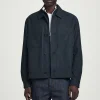 Fashion COS KOSZULA WIERZCHNIA W STYLU UTILITY – RELAXED FIT Granatowy