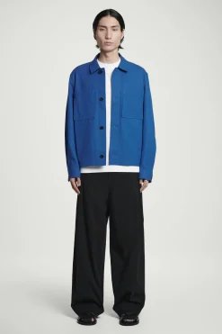 Outlet COS KOSZULA WIERZCHNIA W STYLU UTILITY – RELAXED FIT Kobaltowy