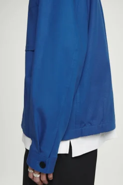 Outlet COS KOSZULA WIERZCHNIA W STYLU UTILITY – RELAXED FIT Kobaltowy
