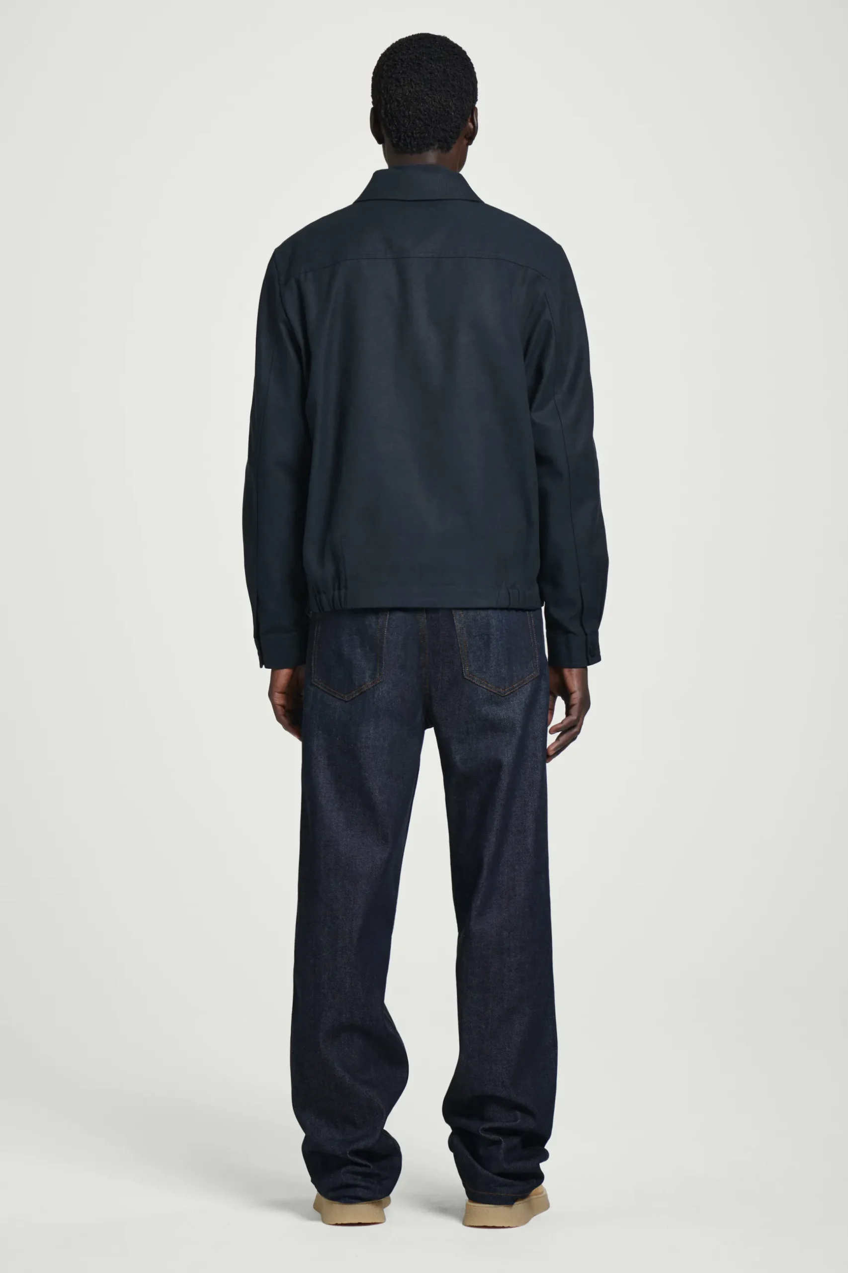 Fashion COS KOSZULA WIERZCHNIA W STYLU UTILITY – RELAXED FIT Granatowy