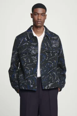 Outlet COS KOSZULA WIERZCHNIA Z WEŁNĄ – RELAXED FIT Różnekolory