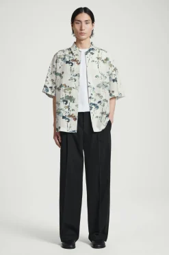 Fashion COS KOSZULA Z KRÓTKIM RĘKAWEM I NADRUKIEM W KWIATY