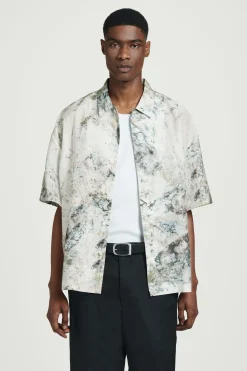 Outlet COS KOSZULA Z KRÓTKIM RĘKAWEM O KROJU OVERSIZE