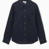 Sale COS KOSZULA Z LEKKIEGO DENIMU – RELAXED FIT Granatowy
